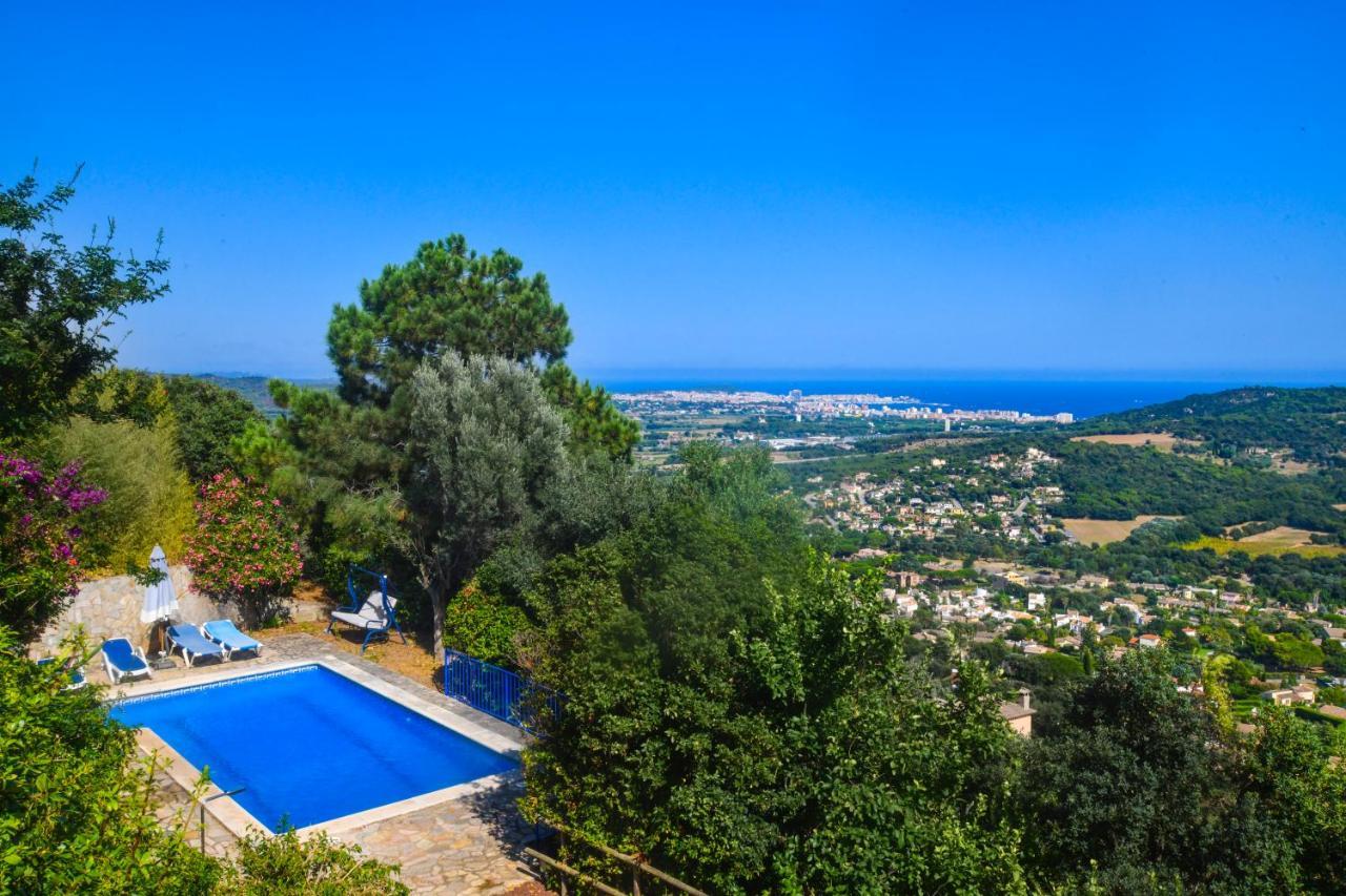 Villa Maria With Swimming Pool & Sea View Calonge  Εξωτερικό φωτογραφία